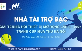 [TÀI TRỢ BẠC] GIẢI TENNIS HỘI THIẾT BỊ MỞ RỘNG LẦN 3 – 2024 